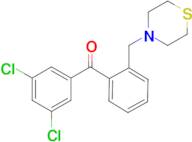 3,5-dichloro-2'-thiomorpholinomethyl benzophenone