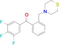 2'-thiomorpholinomethyl-3,4,5-trifluorobenzophenone