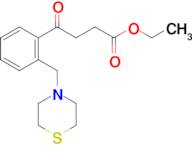 ethyl 4-oxo-4-[2-(thiomorpholinomethyl)phenyl]butyrate