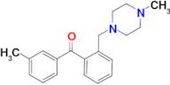 3'-methyl-2-(4-methylpiperazinomethyl) benzophenone