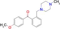 4'-methoxy-2-(4-methylpiperazinomethyl) benzophenone