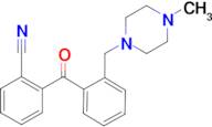2-cyano-2'-(4-methylpiperazinomethyl) benzophenone
