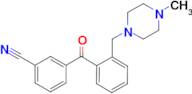3'-cyano-2-(4-methylpiperazinomethyl) benzophenone