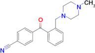 4'-cyano-2-(4-methylpiperazinomethyl) benzophenone