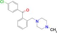 4'-chloro-2-(4-methylpiperazinomethyl) benzophenone