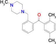 2,5-dimethyl-2'-(4-methylpiperazinomethyl) benzophenone