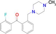 2-fluoro-2'-(4-methylpiperazinomethyl) benzophenone