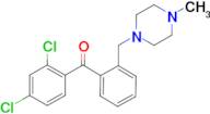 2,4-dichloro-2'-(4-methylpiperazinomethyl) benzophenon