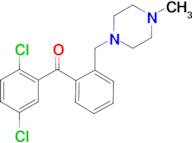 2,5-dichloro-2'-(4-methylpiperazinomethyl) benzophenone