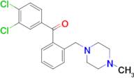 3,4-Dichloro-2'-(4-methylpiperazinomethyl) benzophenone