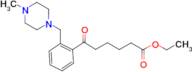 ethyl 6-[2-(4-methylpiperazinomethyl)phenyl]-6-oxohexanoate