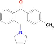 4'-methyl-2-(3-pyrrolinomethyl) benzophenone
