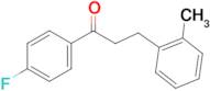 4'-fluoro-3-(2-methylphenyl)propiophenone