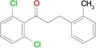 2',6'-dichloro-3-(2-methylphenyl)propiophenone