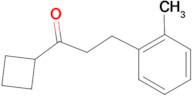 cyclobutyl 2-(2-methylphenyl)ethyl ketone