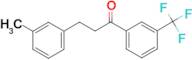 3-(3-methylphenyl)-3'-trifluoromethylpropiophenone