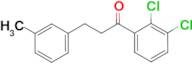 2',3'-dichloro-3-(3-methylphenyl)propiophenone