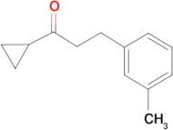 Cyclopropyl 2-(3-methylphenyl)ethyl ketone