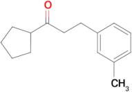 cyclopentyl 2-(3-methylphenyl)ethyl ketone