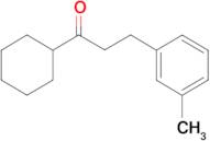 cyclohexyl 2-(3-methylphenyl)ethyl ketone