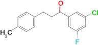 3'-chloro-5'-fluoro-3-(4-methylphenyl)propiophenone