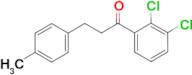 2',3'-dichloro-3-(4-methylphenyl)propiophenone