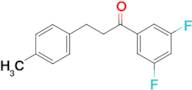 3',5'-difluoro-3-(4-methylphenyl)propiophenone