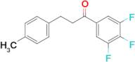 3-(4-methylphenyl)-3',4',5'-trifluoropropiophenone