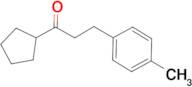 Cyclopentyl 2-(4-methylphenyl)ethyl ketone