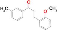 3-(2-methoxyphenyl)-3'-methylpropiophenone