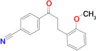 4'-cyano-3-(2-methoxyphenyl)propiophenone