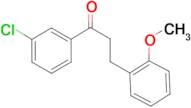 3'-chloro-3-(2-methoxyphenyl)propiophenone