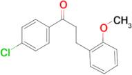 4'-chloro-3-(2-methoxyphenyl)propiophenone