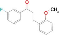 3'-fluoro-3-(2-methoxyphenyl)propiophenone