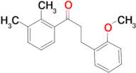 2',3'-dimethyl-3-(2-methoxyphenyl)propiophenone