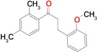 2',4'-dimethyl-3-(2-methoxyphenyl)propiophenone