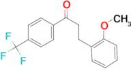 3-(2-methoxyphenyl)-4'-trifluoromethylpropiophenone