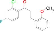 2'-chloro-4'-fluoro-3-(2-methoxyphenyl)propiophenone