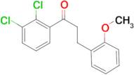 2',3'-dichloro-3-(2-methoxyphenyl)propiophenone