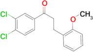 3',4'-dichloro-3-(2-methoxyphenyl)propiophenone