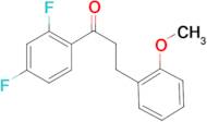 2',4'-difluoro-3-(2-methoxyphenyl)propiophenone