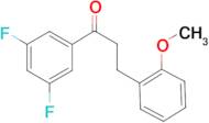 3',5'-difluoro-3-(2-methoxyphenyl)propiophenone