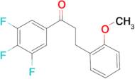 3-(2-methoxyphenyl)-3',4',5'-trifluoropropiophenone