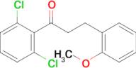 2',6'-dichloro-3-(2-methoxyphenyl)propiophenone