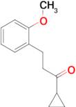 cyclopropyl 2-(2-methoxyphenyl)ethyl ketone