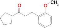 Cyclopentyl 2-(2-methoxyphenyl)ethyl ketone