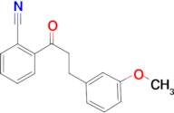 2'-cyano-3-(3-methoxyphenyl)propiophenone