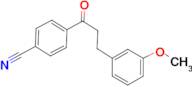 4'-cyano-3-(3-methoxyphenyl)propiophenone