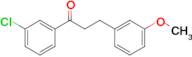 3'-chloro-3-(3-methoxyphenyl)propiophenone