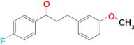 4'-fluoro-3-(3-methoxyphenyl)propiophenone